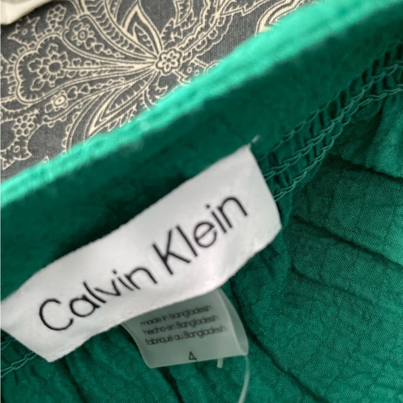 Calvin Klein Maxi Dress | Green| size 4 - Picture 6 of 6